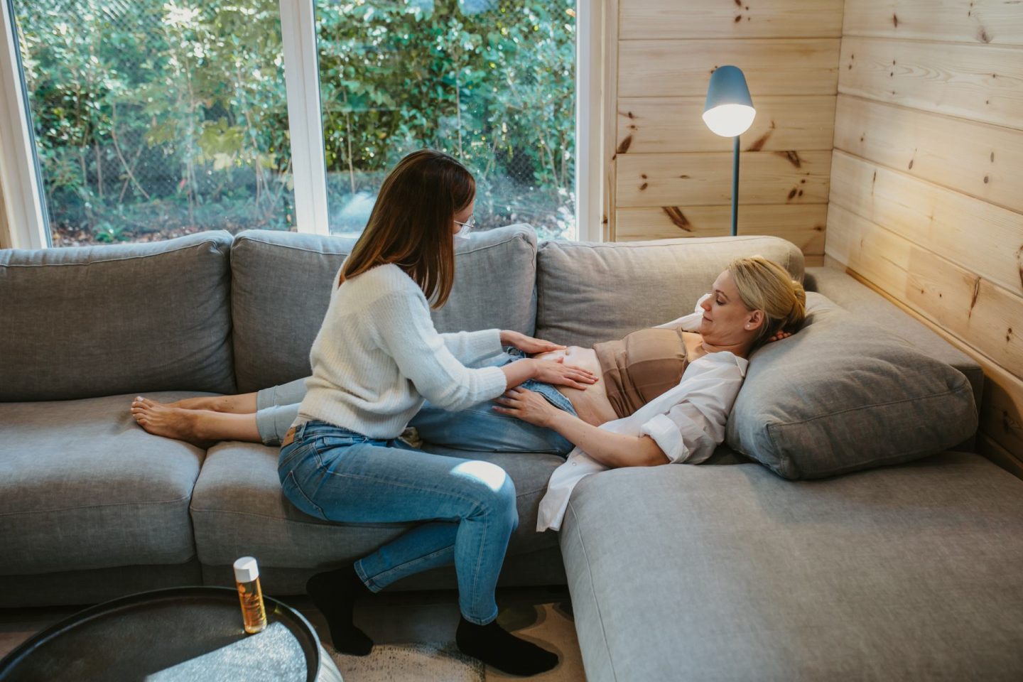 Wochenbettmassage