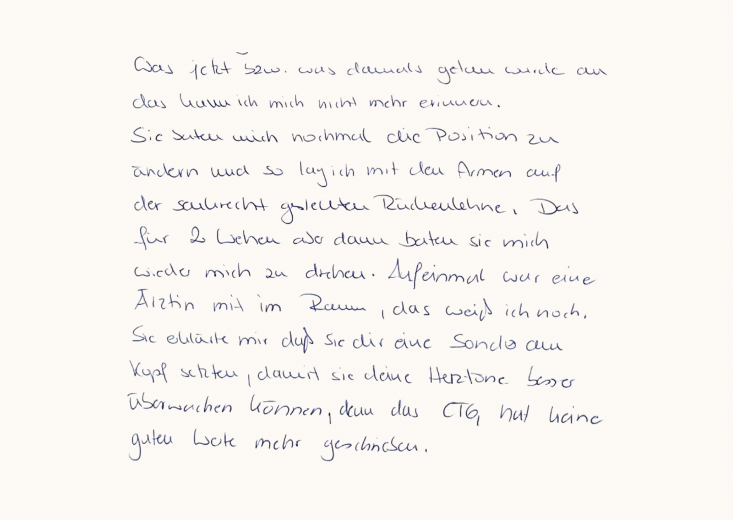 Wochenbettdepression Tagebuch Christins
